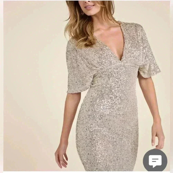 Sequin Mini Dress - Picture 1 of 16